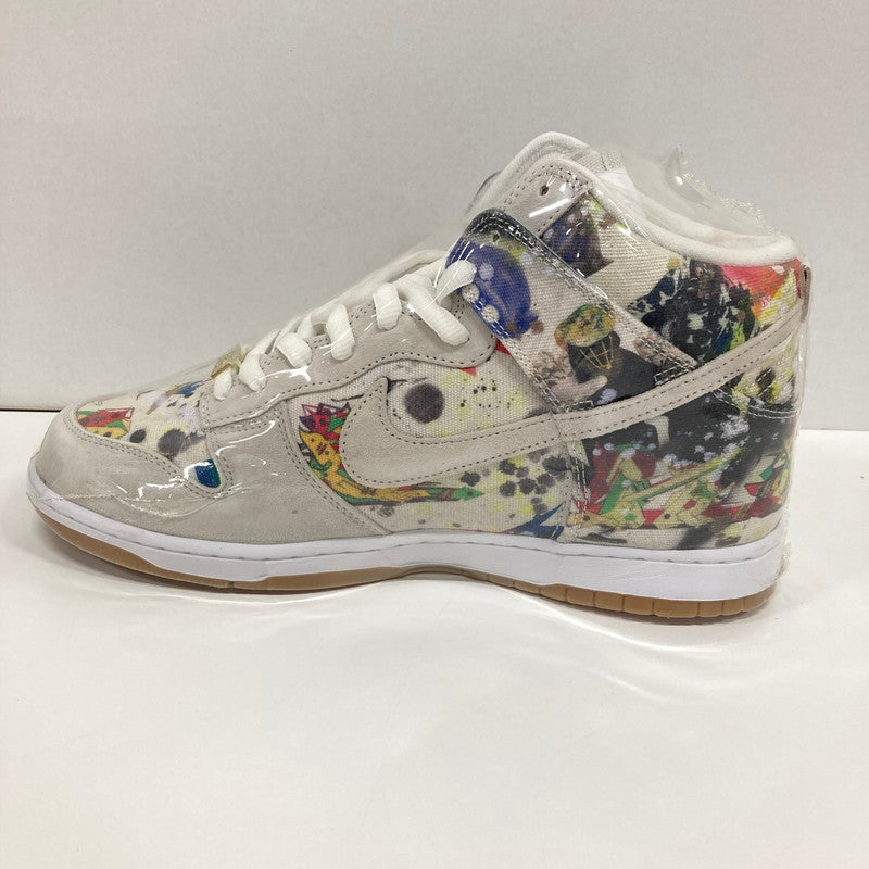 【中古品】【メンズ】 SUPREME シュプリーム×NIKE SB DUNK HIGH OG QS FD8779-100 マルチカラー SIZE:29.5㎝ 149-260916-ky-03-fuzh 万代Net店