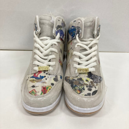 【中古品】【メンズ】 SUPREME シュプリーム×NIKE SB DUNK HIGH OG QS FD8779-100 マルチカラー SIZE:29.5㎝ 149-260916-ky-03-fuzh 万代Net店