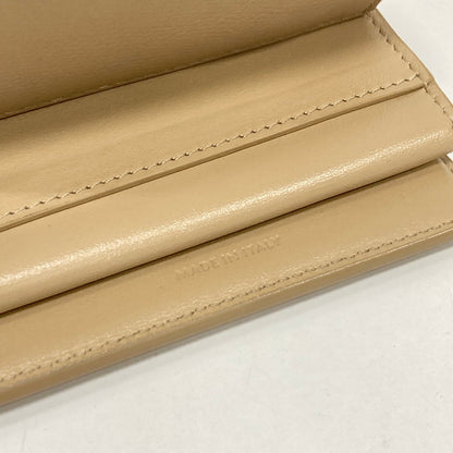 【中古品】【レディース】 CELINE セリーヌ スモール トリフォール ドウォレット カラーBEIGE 保存袋.箱付属 181-260916-ky-07-fuzh 万代Net店