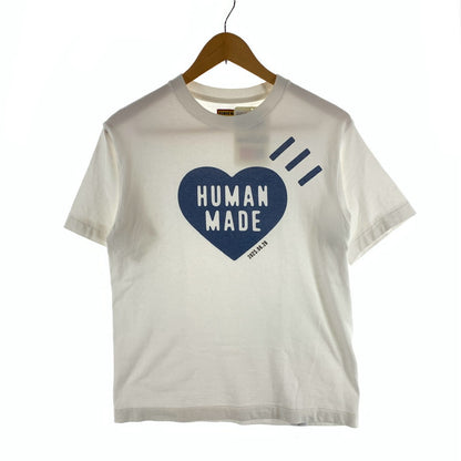 【中古品】【メンズ】 HUMAN MADE ヒューマンメード 半袖Tシャツ カットソー 142-260920-gm-16-fuzh サイズ：XS カラー：ホワイト 万代Net店