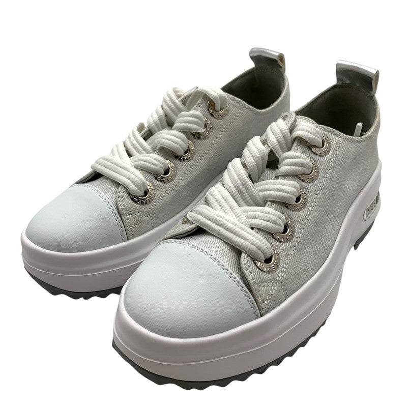 【中古品】【メンズ】 REPLAY リプレイ スニーカー 靴 165-260809-hi-38-fuzh サイズ：EUR38 カラー：ホワイト シルバー 万代Net店