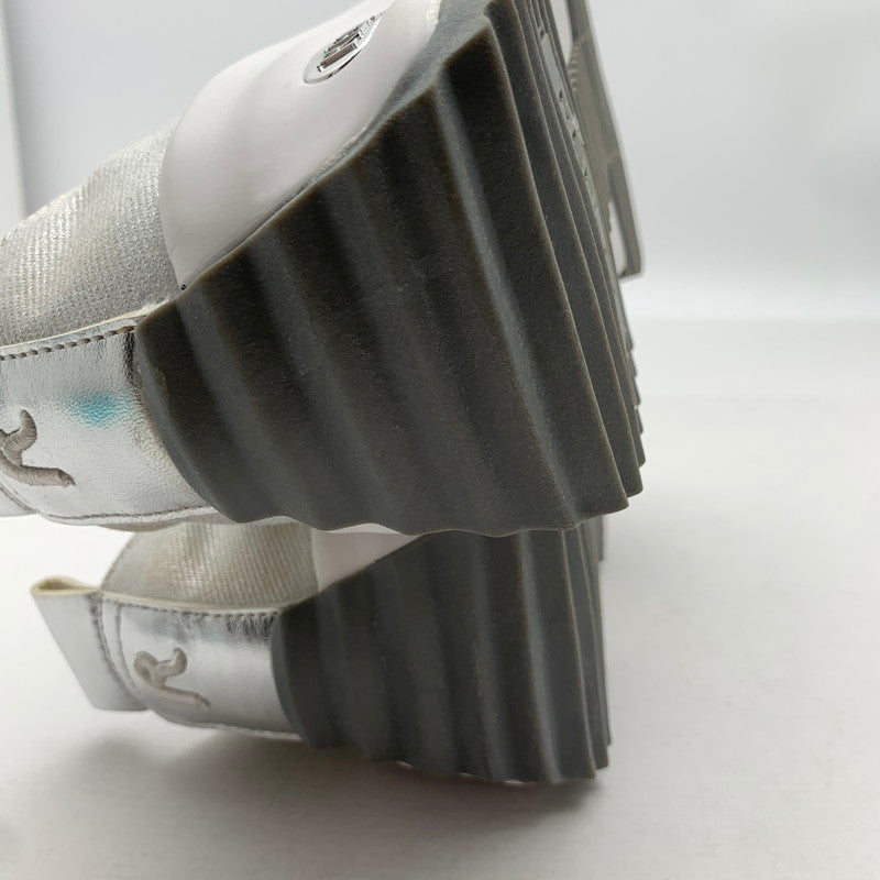 【中古品】【メンズ】 REPLAY リプレイ スニーカー 靴 165-260809-hi-38-fuzh サイズ：EUR38 カラー：ホワイト シルバー 万代Net店