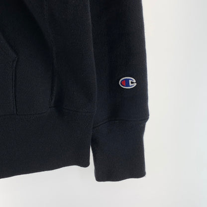 【中古品】【メンズ】 CHAMPION チャンピオン CO-006 REVERSEWEAVE ZIP PARKER リバースウィーブ ジップアップパーカー ブランド 古着 145-260922-gm-13-fuzh サイズ：S カラー：ブラック 万代Net店