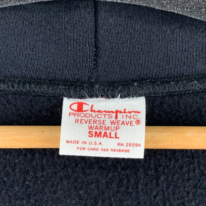 【中古品】【メンズ】 CHAMPION チャンピオン CO-006 REVERSEWEAVE ZIP PARKER リバースウィーブ ジップアップパーカー ブランド 古着 145-260922-gm-13-fuzh サイズ：S カラー：ブラック 万代Net店