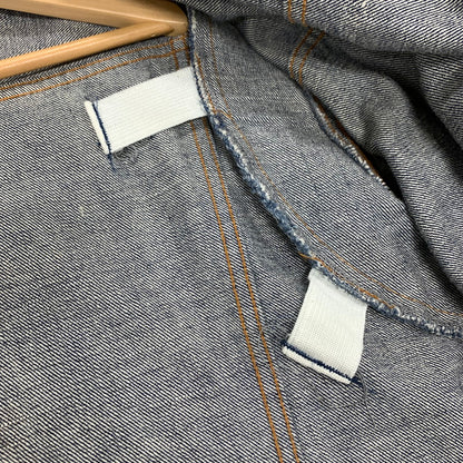 【中古品】【メンズ】 WRANGLER ラングラー 11MJZ デニムジャケット 145-260930-ny-03-fuzh サイズ：L カラー：インディゴ 万代Net店
