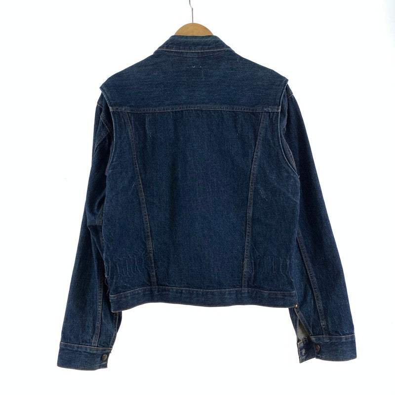 【中古品】【メンズ】 WRANGLER ラングラー 11MJZ デニムジャケット 145-260930-ny-03-fuzh サイズ：L カラー：インディゴ 万代Net店