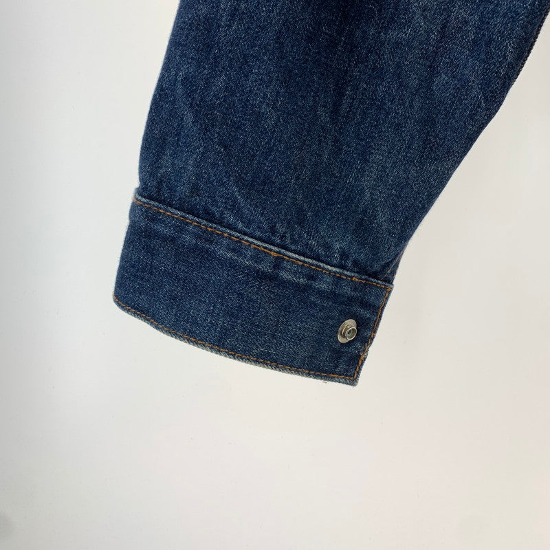 【中古品】【メンズ】 WRANGLER ラングラー 11MJZ デニムジャケット 145-260930-ny-03-fuzh サイズ：L カラー：インディゴ 万代Net店