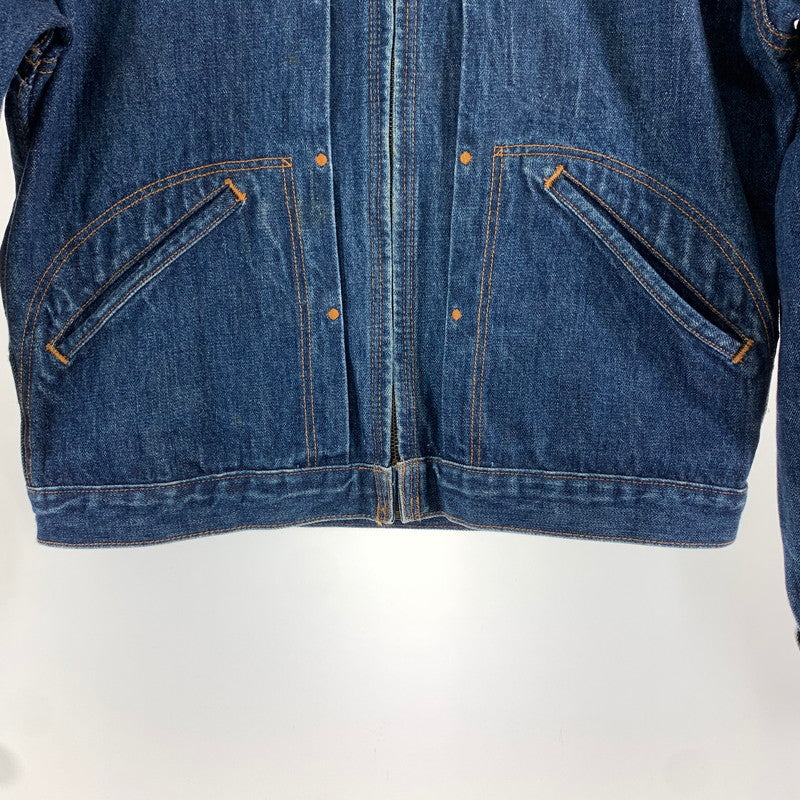 【中古品】【メンズ】 WRANGLER ラングラー 11MJZ デニムジャケット 145-260930-ny-03-fuzh サイズ：L カラー：インディゴ 万代Net店