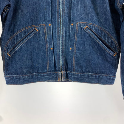 【中古品】【メンズ】 WRANGLER ラングラー 11MJZ デニムジャケット 145-260930-ny-03-fuzh サイズ：L カラー：インディゴ 万代Net店