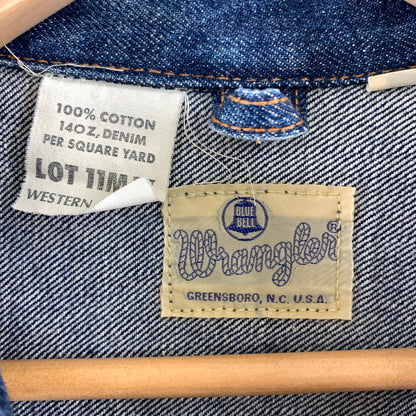 【中古品】【メンズ】 WRANGLER ラングラー 11MJZ デニムジャケット 145-260930-ny-03-fuzh サイズ：L カラー：インディゴ 万代Net店