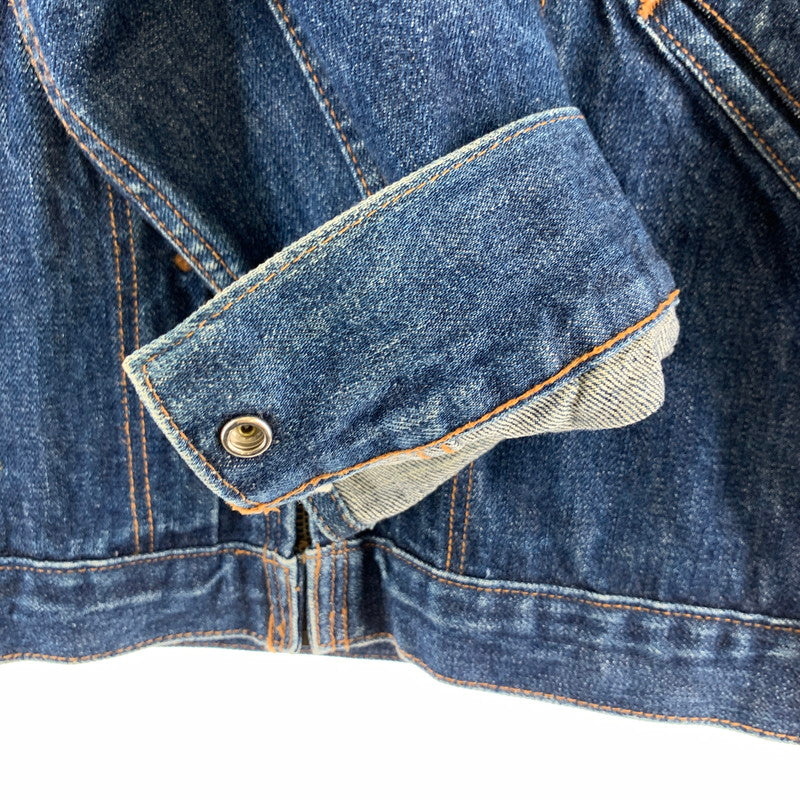 【中古品】【メンズ】 WRANGLER ラングラー 11MJZ デニムジャケット 145-260930-ny-03-fuzh サイズ：L カラー：インディゴ 万代Net店