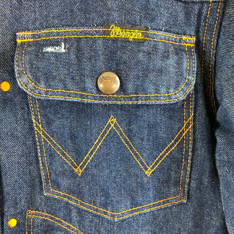 【中古品】【メンズ】 WRANGLER BLUE BELL 11MJ 復刻 DENIM JACKET 145-260930-ny-04-fuzh サイズ：不明 カラー：インディゴ 万代Net店