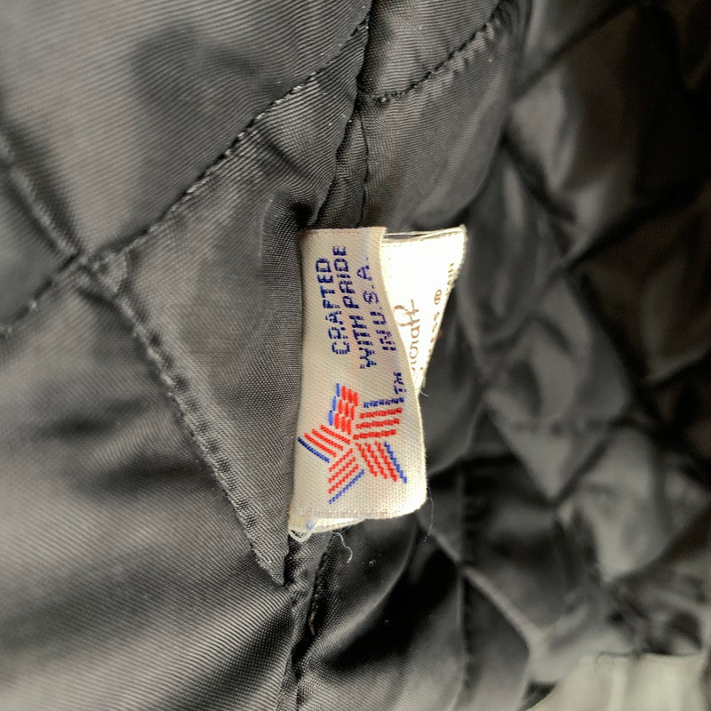 【中古品】【メンズ】 SCHOTT ショット 618M W RIDERS JACKET ライダース ジャケット USA製 襟ボア ライナー付 アウター コート 古着 145-260919-mh-01-fuzh サイズ：36 カラー：ブラック 万代Net店