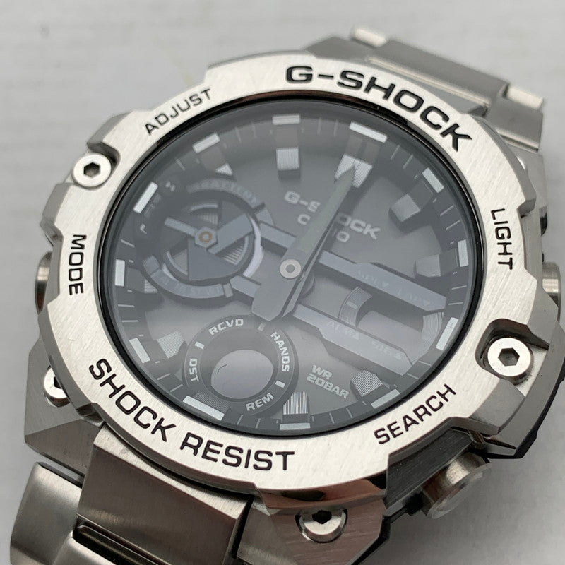 【中古品】【メンズ】 G-SHOCK ジーショック GST-B400-1AJF SOLAR 時計 腕時計 メタルバンド 196-260809-hi-18-fuzh カラー：シルバー 万代Net店
