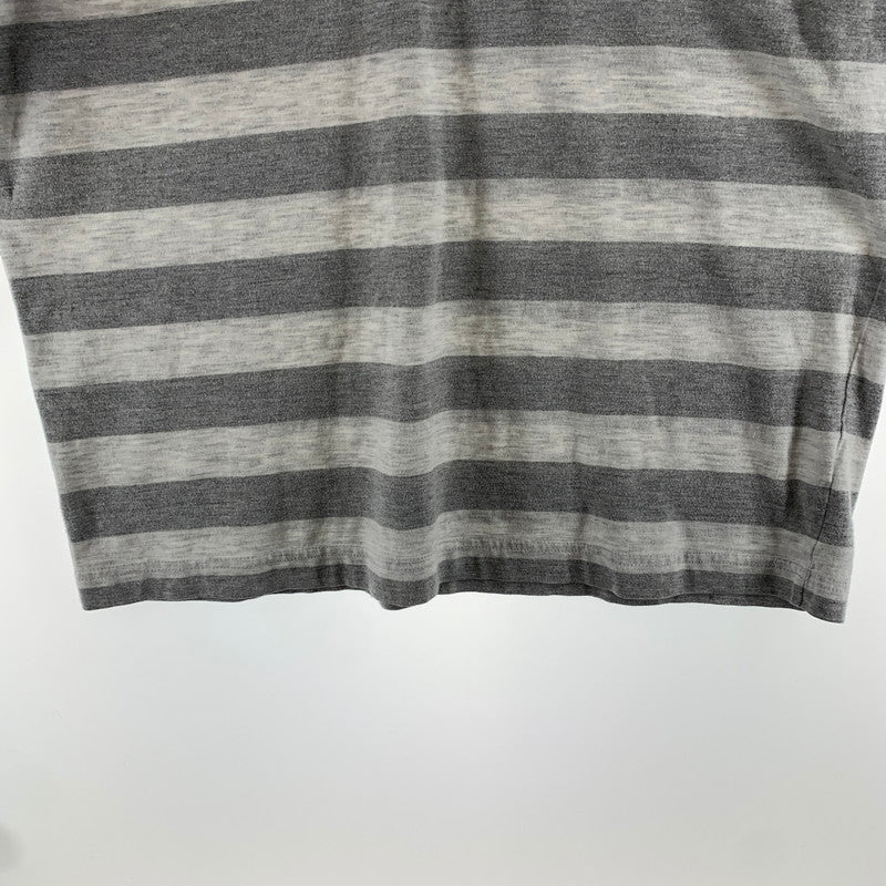【中古品】【メンズ】 STUSSY ステューシー 90`S 紺タグ 長袖 Tシャツ ロンT トップス 古着 142-260919-mh-06-fuzh サイズ：M カラー：グレー 万代Net店