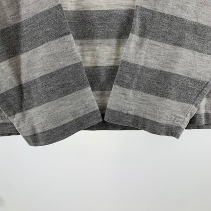【中古品】【メンズ】 STUSSY ステューシー 90`S 紺タグ 長袖 Tシャツ ロンT トップス 古着 142-260919-mh-06-fuzh サイズ：M カラー：グレー 万代Net店