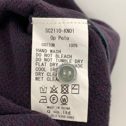 【中古品】【メンズ】 SON OF THE CHEESE サノバチーズ SC2110-KN01 OP POLO 半袖ポロシャツ トップス 142-260920-gm-03-fuzh サイズ：L カラー：グリーン 万代Net店
