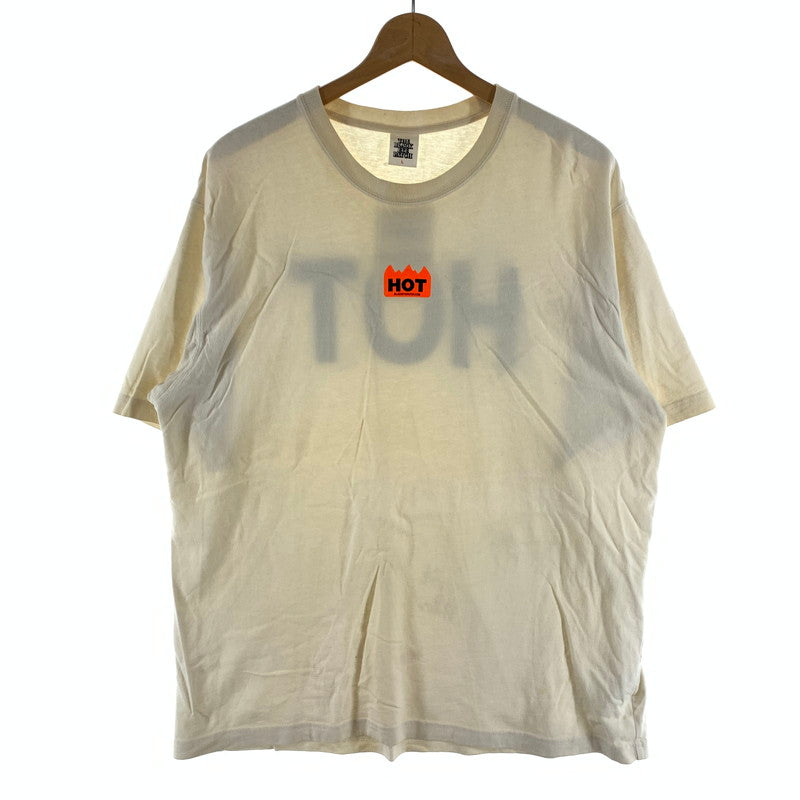 【中古品】【メンズ】 THE BLACK EYE PATCH HOT TEE ブラックアイパッチ 半袖Tシャツ カットソー 142-260920-gm-02-fuzh サイズ：L カラー：アイボリー 万代Net店