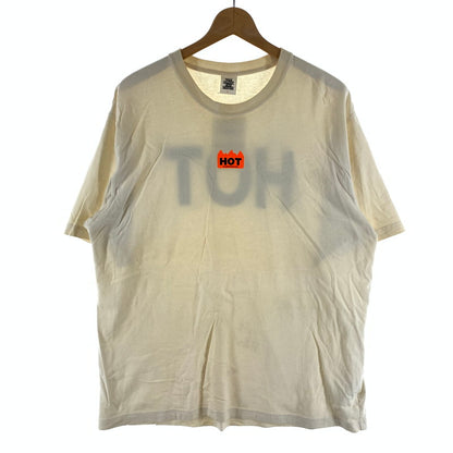 【中古品】【メンズ】 THE BLACK EYE PATCH HOT TEE ブラックアイパッチ 半袖Tシャツ カットソー 142-260920-gm-02-fuzh サイズ：L カラー：アイボリー 万代Net店