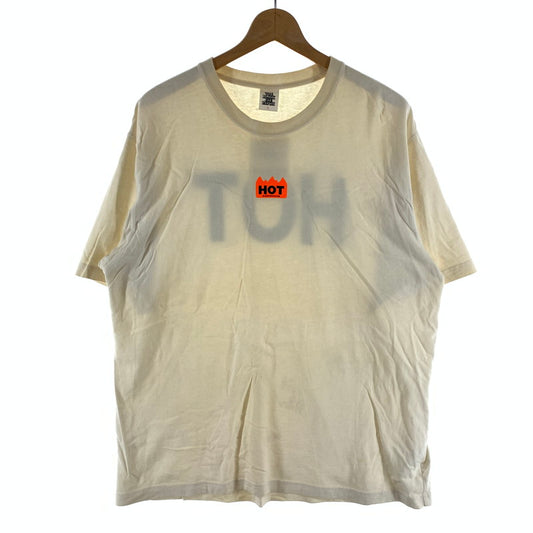 【中古品】【メンズ】 THE BLACK EYE PATCH HOT TEE ブラックアイパッチ 半袖Tシャツ カットソー 142-260920-gm-02-fuzh サイズ：L カラー：アイボリー 万代Net店