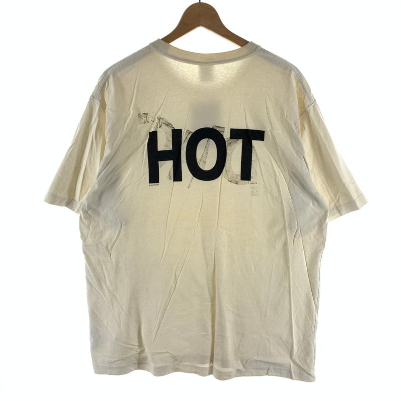 【中古品】【メンズ】 THE BLACK EYE PATCH HOT TEE ブラックアイパッチ 半袖Tシャツ カットソー 142-260920-gm-02-fuzh サイズ：L カラー：アイボリー 万代Net店