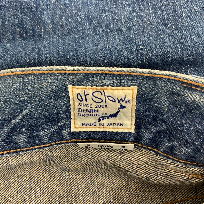 【中古品】【メンズ】 ORSLOW オアスロウ デニムブッシュパンツ デニムパンツ ジーンズ ボトムス 151-260920-gm-08-fuzh サイズ：M カラー：ブルー 万代Net店