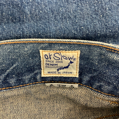 【中古品】【メンズ】 ORSLOW オアスロウ デニムブッシュパンツ デニムパンツ ジーンズ ボトムス 151-260920-gm-08-fuzh サイズ：M カラー：ブルー 万代Net店