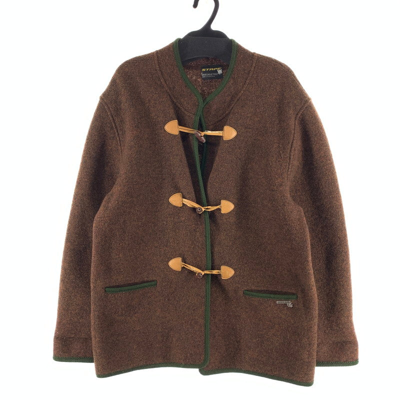 【中古品】【メンズ】 STAPF WOOL JACKET ウールジャケット アウター ブランド 古着 147-260920-gm-10-fuzh サイズ：不明 カラー：ブラウン 万代Net店