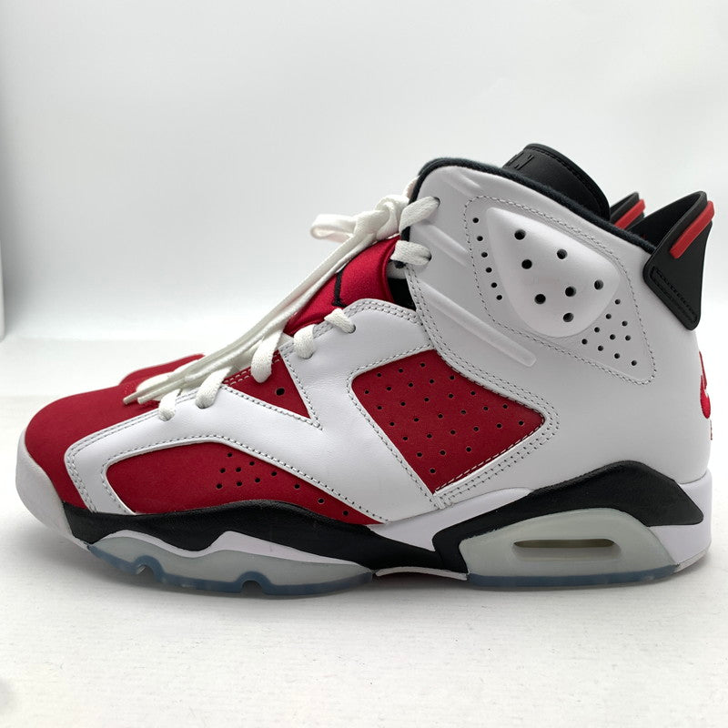 【中古品】【メンズ】 NIKE ナイキ CT8529-106 AIR JORDAN 6 "CARMINE" (2021) エアジョーダン スニーカー 靴 160-260920-gm-21-fuzh サイズ：27.5cm カラー：レッド ホワイト 万代Net店