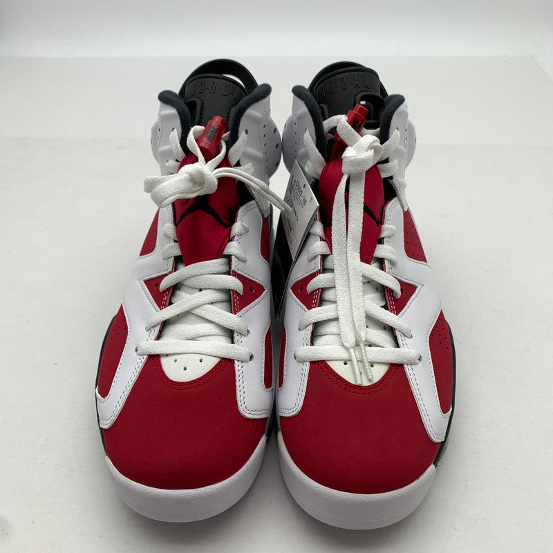 【中古品】【メンズ】 NIKE ナイキ CT8529-106 AIR JORDAN 6 "CARMINE" (2021) エアジョーダン スニーカー 靴 160-260920-gm-21-fuzh サイズ：27.5cm カラー：レッド ホワイト 万代Net店