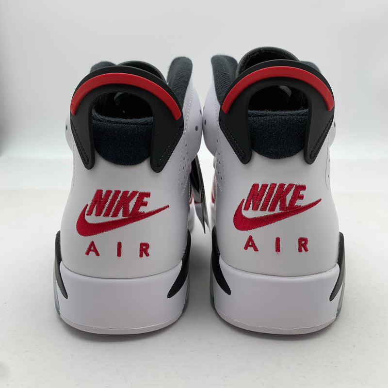 【中古品】【メンズ】 NIKE ナイキ CT8529-106 AIR JORDAN 6 "CARMINE" (2021) エアジョーダン スニーカー 靴 160-260920-gm-21-fuzh サイズ：27.5cm カラー：レッド ホワイト 万代Net店