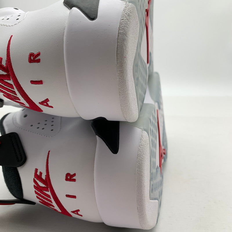 【中古品】【メンズ】 NIKE ナイキ CT8529-106 AIR JORDAN 6 "CARMINE" (2021) エアジョーダン スニーカー 靴 160-260920-gm-21-fuzh サイズ：27.5cm カラー：レッド ホワイト 万代Net店