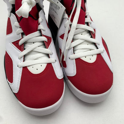 【中古品】【メンズ】 NIKE ナイキ CT8529-106 AIR JORDAN 6 "CARMINE" (2021) エアジョーダン スニーカー 靴 160-260920-gm-21-fuzh サイズ：27.5cm カラー：レッド ホワイト 万代Net店