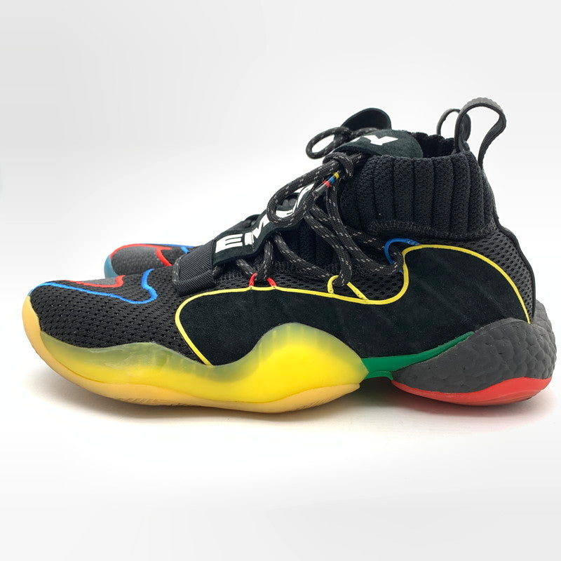 【中古品】【メンズ】 ADIDAS アディダス×PHARRELL WILLIAMS G27805 Crazy BYW LVL X GRATITUBE EMPATHY スニーカー 靴 162-260809-hi-31-fuzh サイズ：27cm カラー：ブラック マルチカラー 万代Net店