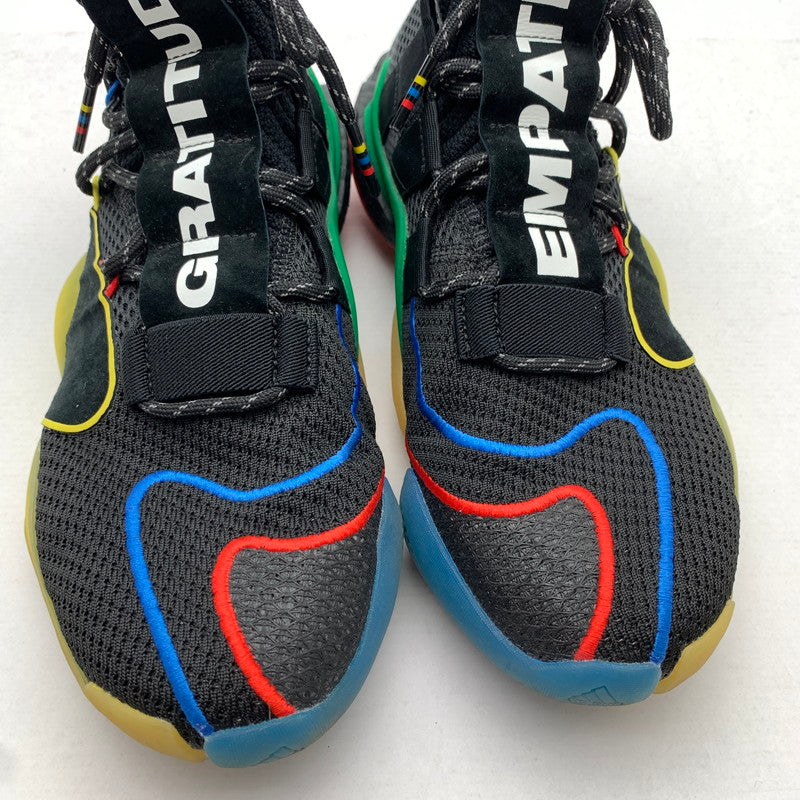 【中古品】【メンズ】 ADIDAS アディダス×PHARRELL WILLIAMS G27805 Crazy BYW LVL X GRATITUBE EMPATHY スニーカー 靴 162-260809-hi-31-fuzh サイズ：27cm カラー：ブラック マルチカラー 万代Net店