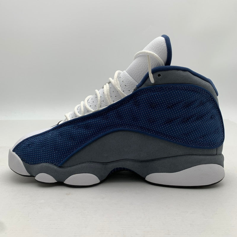 【中古品】【メンズ】 NIKE ナイキ 414571-404 AIR JORDAN 13 "FLINT GREY" エアジョーダン スニーカー 靴 160-260920-gm-24-fuzh サイズ：27.5cm カラー：ブルー グレー 万代Net店