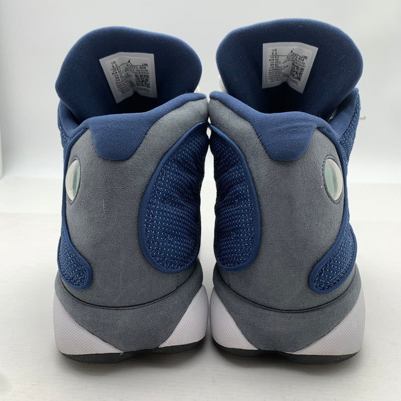 【中古品】【メンズ】 NIKE ナイキ 414571-404 AIR JORDAN 13 "FLINT GREY" エアジョーダン スニーカー 靴 160-260920-gm-24-fuzh サイズ：27.5cm カラー：ブルー グレー 万代Net店