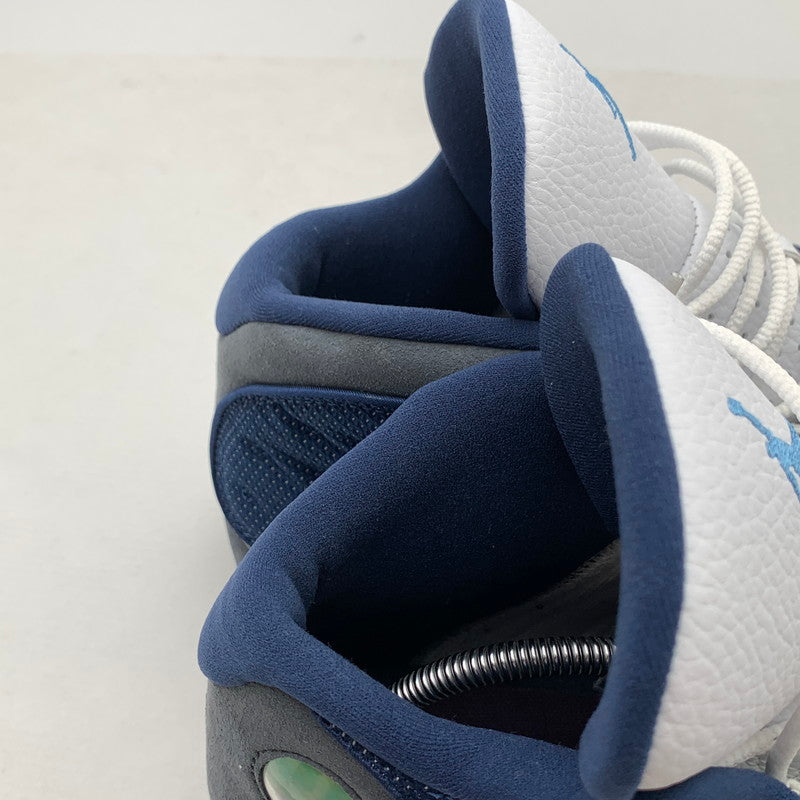 【中古品】【メンズ】 NIKE ナイキ 414571-404 AIR JORDAN 13 "FLINT GREY" エアジョーダン スニーカー 靴 160-260920-gm-24-fuzh サイズ：27.5cm カラー：ブルー グレー 万代Net店