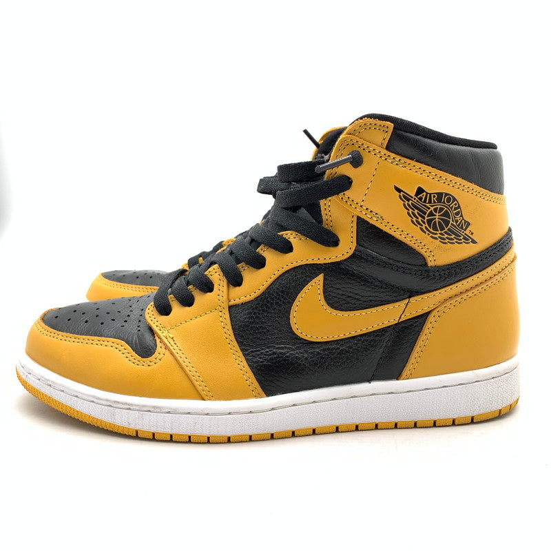 【中古品】【メンズ】 NIKE ナイキ 555088-701 AIR JORDAN 1 HIGH OG "POLLEN" エアジョーダン スニーカー 靴 160-260809-hi-27-fuzh サイズ：27.5cm カラー：イエロー ブラック 万代Net店