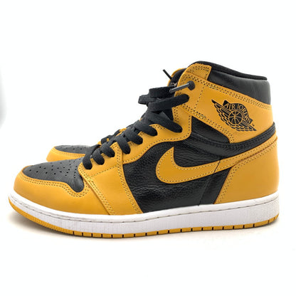 【中古品】【メンズ】 NIKE ナイキ 555088-701 AIR JORDAN 1 HIGH OG "POLLEN" エアジョーダン スニーカー 靴 160-260809-hi-27-fuzh サイズ：27.5cm カラー：イエロー ブラック 万代Net店