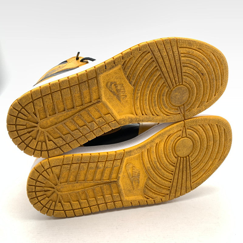 【中古品】【メンズ】 NIKE ナイキ 555088-701 AIR JORDAN 1 HIGH OG "POLLEN" エアジョーダン スニーカー 靴 160-260809-hi-27-fuzh サイズ：27.5cm カラー：イエロー ブラック 万代Net店