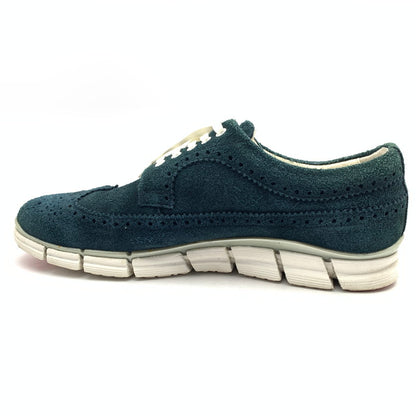 【中古品】【メンズ】 UNITED LOT×HIROSHI TSUBOUCHI WINGCHIP SNEAKERS ユナイテッドロット ヒロシツボウチ スニーカー 靴 162-260921-gm-21-fuzh サイズ：27.5cm カラー：ブルー 万代Net店