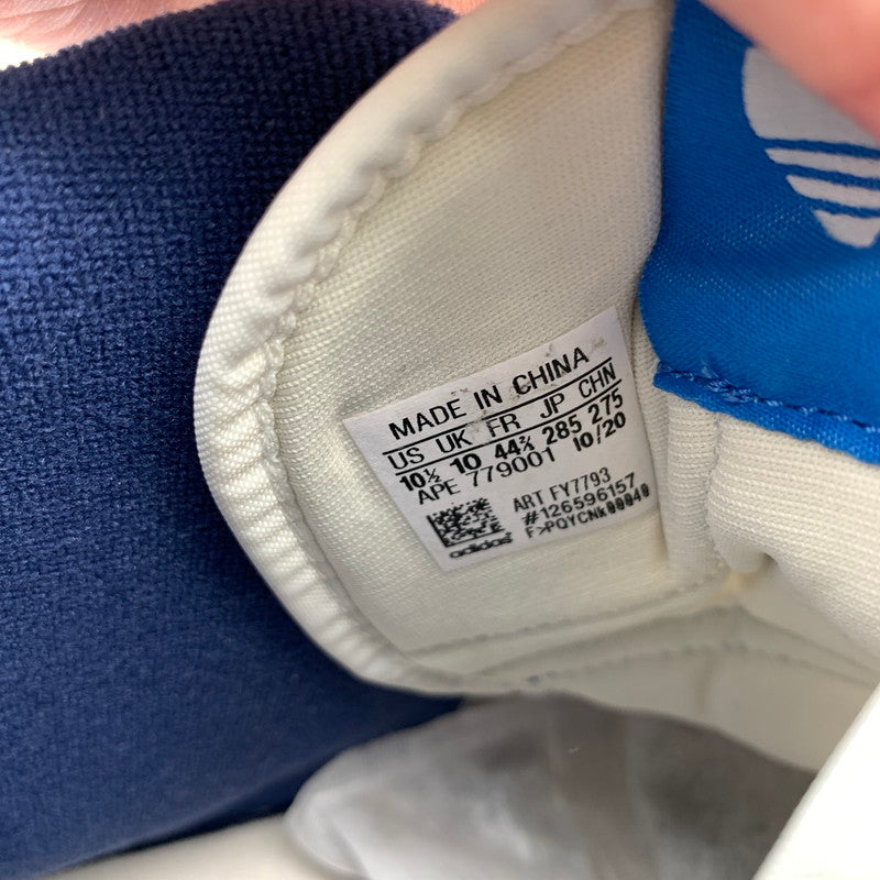 【中古品】【メンズ】 ADIDAS アディダス FY7793 FORUM 84 HIGH BLUE THREAD "OFF WHITE-BRIGHT BLUE FOOTWEAR WHITE" スニーカー 靴 161-260809-hi-25-fuzh サイズ：27.5cm カラー：ブルー 万代Net店