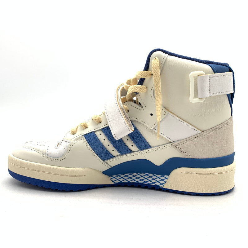 【中古品】【メンズ】 ADIDAS アディダス FY7793 FORUM 84 HIGH BLUE THREAD "OFF WHITE-BRIGHT BLUE FOOTWEAR WHITE" スニーカー 靴 161-260809-hi-25-fuzh サイズ：27.5cm カラー：ブルー 万代Net店