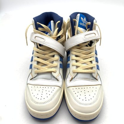 【中古品】【メンズ】 ADIDAS アディダス FY7793 FORUM 84 HIGH BLUE THREAD "OFF WHITE-BRIGHT BLUE FOOTWEAR WHITE" スニーカー 靴 161-260809-hi-25-fuzh サイズ：27.5cm カラー：ブルー 万代Net店