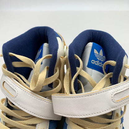 【中古品】【メンズ】 ADIDAS アディダス FY7793 FORUM 84 HIGH BLUE THREAD "OFF WHITE-BRIGHT BLUE FOOTWEAR WHITE" スニーカー 靴 161-260809-hi-25-fuzh サイズ：27.5cm カラー：ブルー 万代Net店