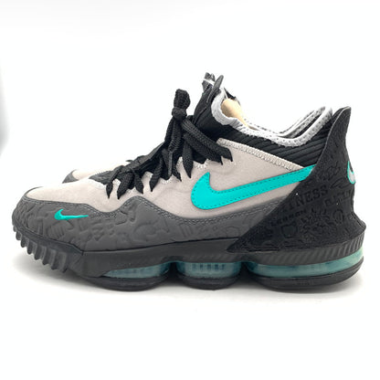 【中古品】【メンズ】 NIKE ナイキ C13358-003 LEBRON XVI LOW スニーカー 靴 160-260809-hi-30-fuzh サイズ：27.5cm カラー：ブラック ミント 万代Net店