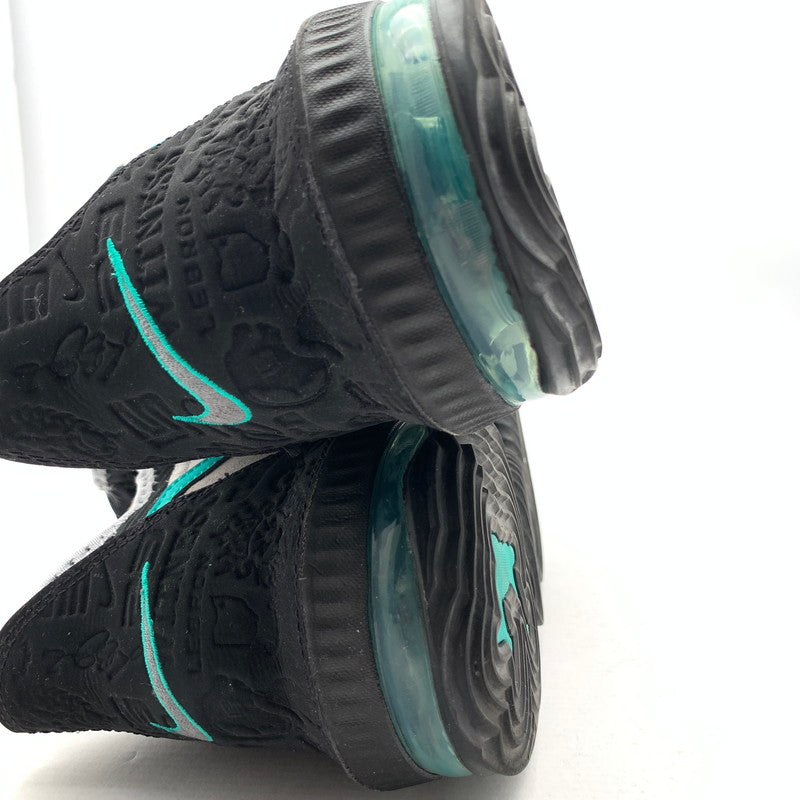 【中古品】【メンズ】 NIKE ナイキ C13358-003 LEBRON XVI LOW スニーカー 靴 160-260809-hi-30-fuzh サイズ：27.5cm カラー：ブラック ミント 万代Net店
