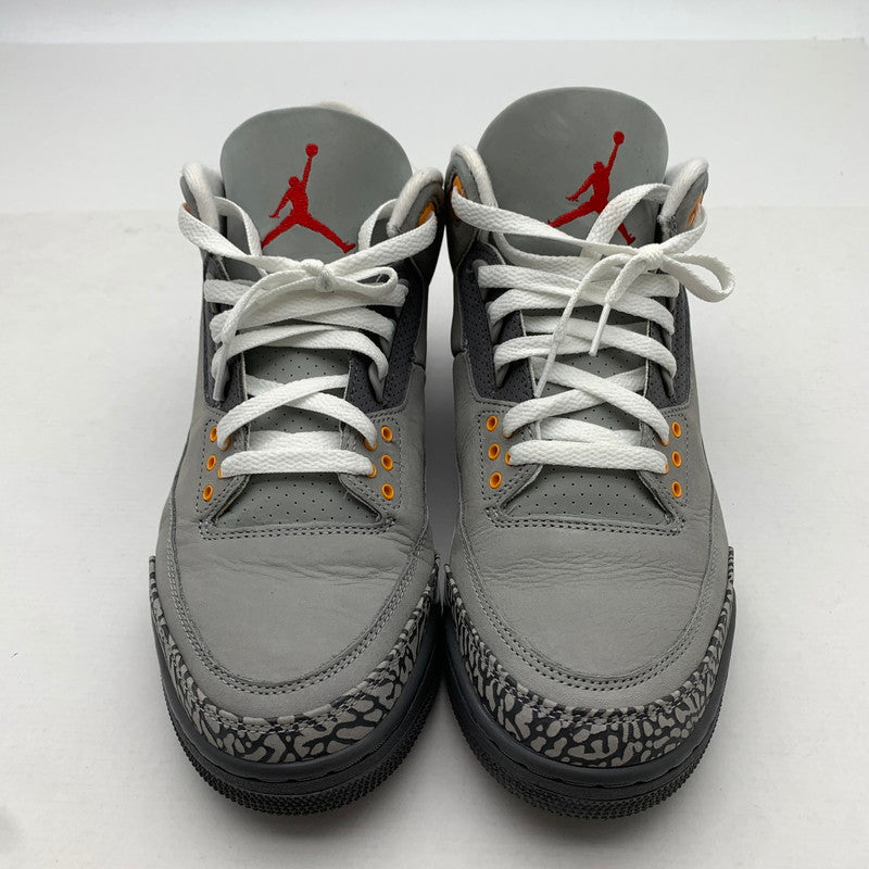 【中古品】【メンズ】 NIKE ナイキ CT8532-012 AIR JORDAN 3 COOL GREY エアジョーダン スニーカー 靴 160-260920-gm-25-fuzh サイズ：28cm カラー：グレー 万代Net店