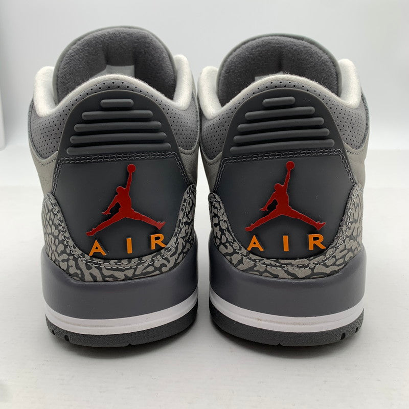 【中古品】【メンズ】 NIKE ナイキ CT8532-012 AIR JORDAN 3 COOL GREY エアジョーダン スニーカー 靴 160-260920-gm-25-fuzh サイズ：28cm カラー：グレー 万代Net店